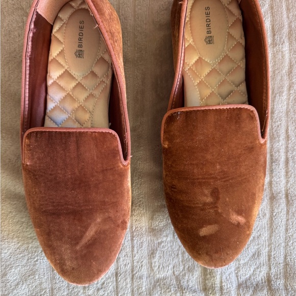 Birdies Women's Velvet Loafers - Rose Gold size 9 - Picture 13 of 15